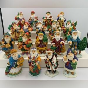 18 BRONSON Collectibles OLD WORLD SANTAS by Katharine Stevenson 94/95 Christmas